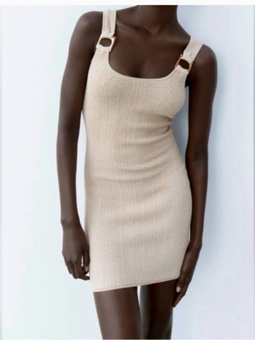 Zara Ring Trim Mini Dress